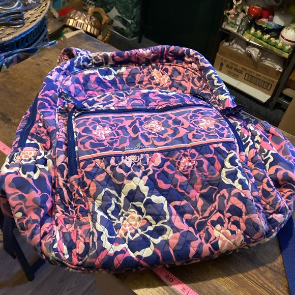 Vera Bradley XL backpack - Picture 1 of 14